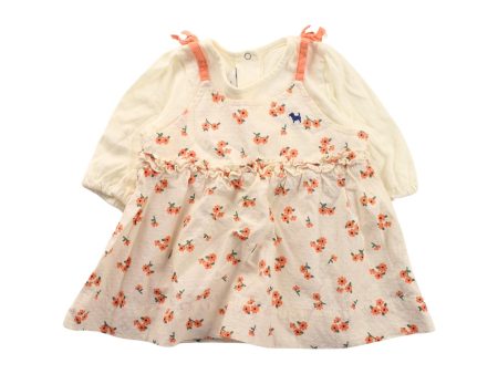 Blue Dog Baby Long Sleeve Dress 6-12M Online