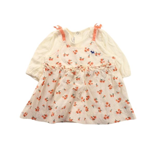 Blue Dog Baby Long Sleeve Dress 6-12M Online