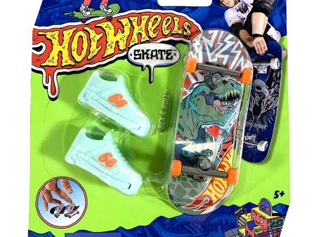 T-Rex & Roll Hot Wheels Skate Fingerboard and Shoes Cheap