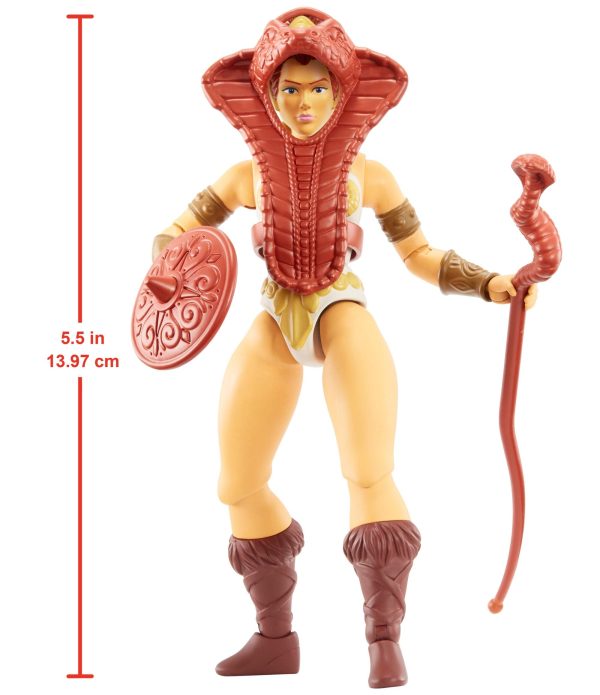 Masters of the Universe Origins Teela 5.5-in Action Figure, Battle Figure for Storytelling Play and Display Sale