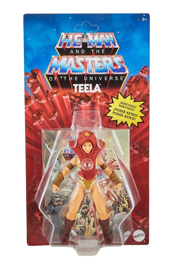 Masters of the Universe Origins Teela 5.5-in Action Figure, Battle Figure for Storytelling Play and Display Sale