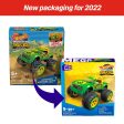 Hot Wheels Mega Gunkster Monster Truck Building Set with 69 Pieces with Micro Figure Driver Figure Online Sale