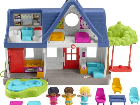 Fisher-Price Little People Friends Together Play House, Electronic Playset with Smart Stages Learning Content Online now