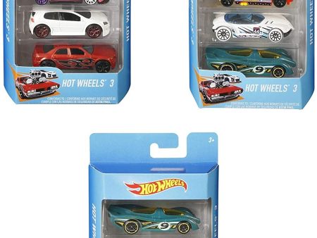 Hot Wheels 3 Bundle of 3 Sets Sale