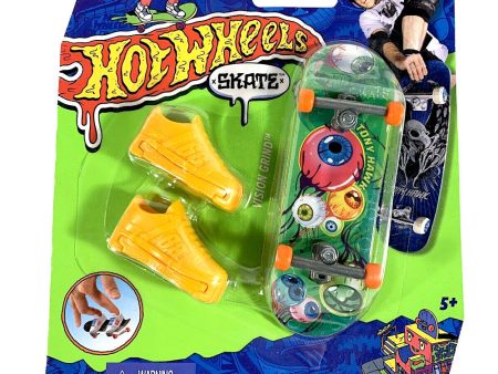 2022 Hot Wheels Skate Oddities Vision Grind Tony Hawk Finger Boards with Shoes Online Hot Sale