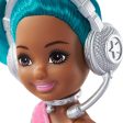 Barbie Chelsea Can Be Playset with Brunette Chelsea Rockstar Doll (6-in), Guitar, Microphone, Headphones, 2 VIP Tickets, Star-Shaped Glasses Cheap