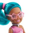 Barbie Chelsea Can Be Playset with Brunette Chelsea Rockstar Doll (6-in), Guitar, Microphone, Headphones, 2 VIP Tickets, Star-Shaped Glasses Cheap