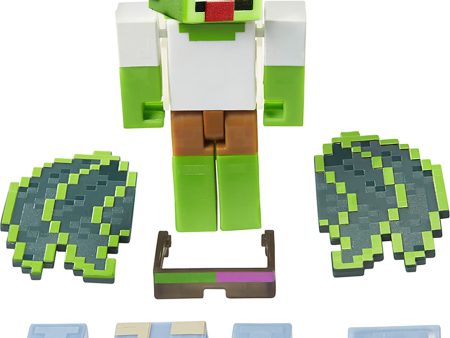 Minecraft Creator Series Party Shades Figure, Collectible Building Toy, 3.25-inch Action Figure with Accessories, For Cheap